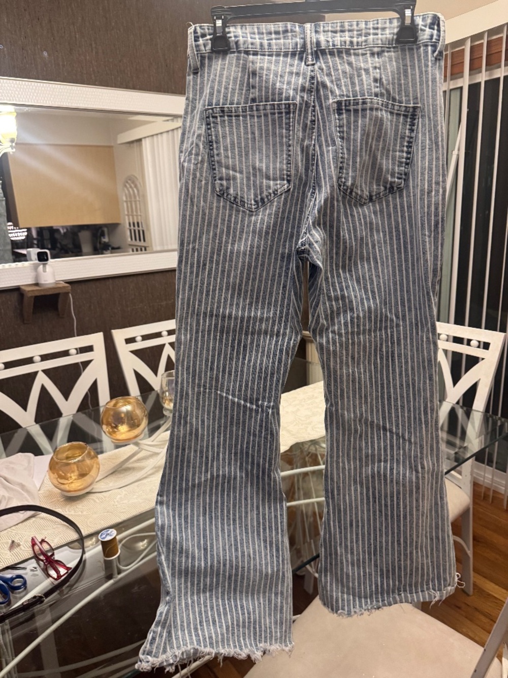 Willow &Root stripe jeans